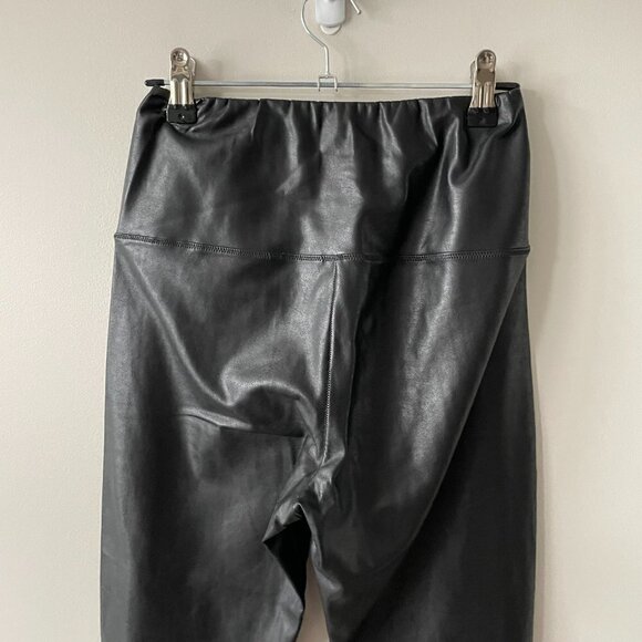 WILFRED Free Daria Pant High Waist Vegan Leather Leggings Black Small - Picture 6 of 7